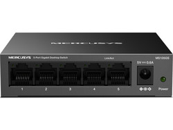 Mercusys MS105GS V2 Unmanaged L2 Switch με 5 Θύρες Ethernet 1000Mbps