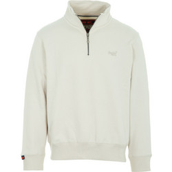 Superdry D1 Ovin Essential Logo Henley Ανδρικό Αθλητικό Φούτερ Λευκό M2013750A-9SH