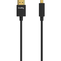 SmallRig Καλώδιο HDMI 2.0 HDMI Male to Micro HDMI Male 0.55m Black SMR-3043B