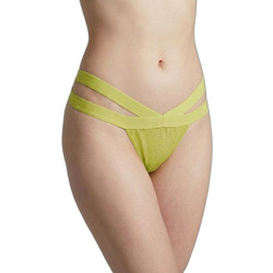 Milena By Paris Γυναικείο String Lime 6965