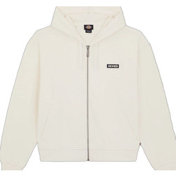 Dickies Γυναικεία Ζακέτα Φούτερ Μακριά με Κουκούλα και Φερμουάρ Εκρού DK0A88BT-C48