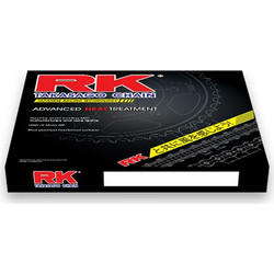 RK Σετ Αλυσίδα Χρυσή & Γρανάζια Κίνησης 45T 15T 520 KLO O-Ring 110 Links για Yamaha XT660