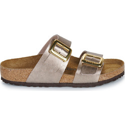 Birkenstock Sydney Δερμάτινα Γυναικεία Σανδάλια Ανατομικά Χρυσά 1029356