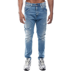 Cover Nick Ανδρικό Τζιν Παντελόνι Ελαστικό Slim Εφαρμογή Μπλε E7799-32