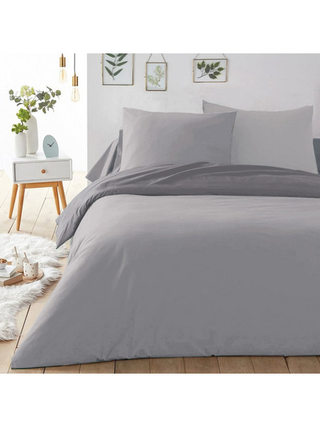 Isadore Lorraine Σετ Σεντόνια Υπέρδιπλα 240x260 Love your bed Γκρι Γκρι Ανοιχτό