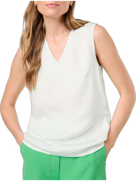 Taifun Γυναικείο Καλοκαιρινό Top Λευκό 760318-11142-09700