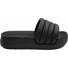 Puma Karmen Γυναικείες Παντόφλες Καλοκαιρινές Flatforms Μαύρες 395399-01