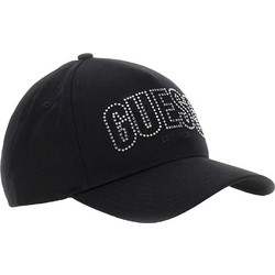 Guess Γυναικείο Καπέλο Jockey Υφασμάτινο Μαύρο W5GZ15WEGD0-JBLK