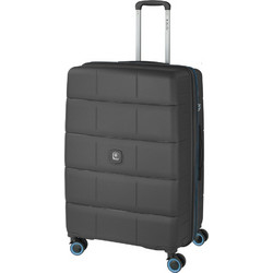 Dielle 210 Βαλίτσα Μεγάλη 75x47x30cm με 4 Ρόδες Μαύρη