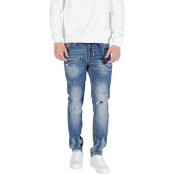Icon Ανδρικό Τζιν Παντελόνι Slim Εφαρμογή Navy Μπλε ICUF2W6D018