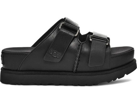 UGG Καλοκαιρινές Γυναικείες Πλατφόρμες Χαμηλές Μαύρες 1152651-BLK