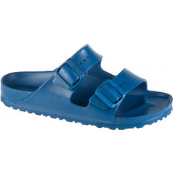 Birkenstock Arizona Γυναικείες Παντόφλες Καλοκαιρινές Ανατομικές Αντιολισθητικές Μπλε 1019142