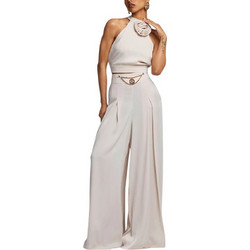 Lynne Γυναικείο Καλοκαιρινό Crop Top Εκρού 153-510013