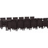 vidaXL Σετ Τραπεζαρία Κήπου Rattan 13τμχ Καφέ 3378777