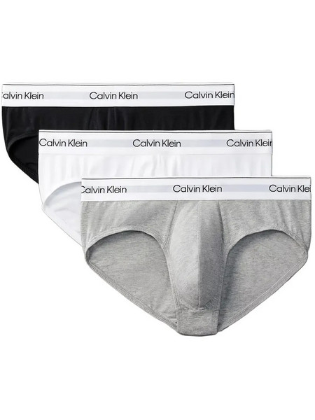 Calvin Klein Ανδρικά Σλιπ Βαμβακερά 3Pack 0000NB3962A-MP1
