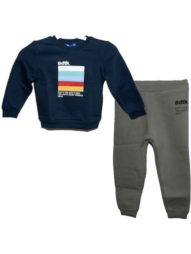 BodyTalk Παιδικό Σετ Φόρμας Navy Μπλε Γκρι 1232-732299-00423