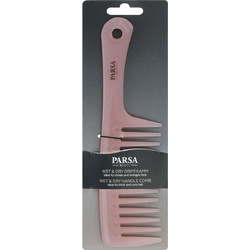PARSA Beauty Χτένα Μαλλιών για Ξεμπέρδεμα Ροζ 24cm