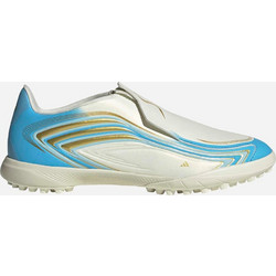 Adidas F50 Messi League FG KK1372 Παιδικά Ποδοσφαιρικά Παπούτσια με Τάπες Μπεζ Γαλάζια