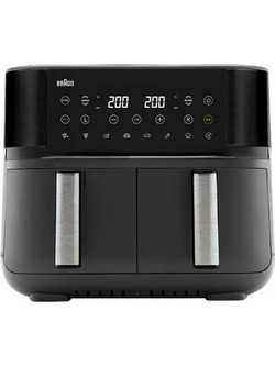 Braun 0X12500010 Air Fryer 8lt με Διπλό Κάδο
