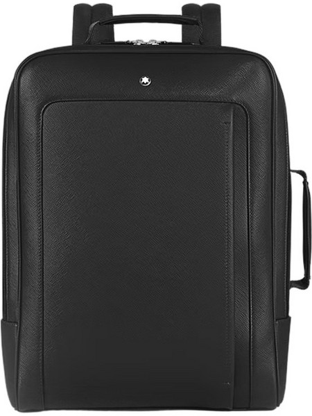 Montblanc Sartorial Companion MB221550 Δερμάτινο Σακίδιο Πλάτης Μαύρο