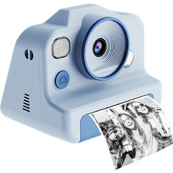 Minilens Instant Print Camera Blue Gadgets