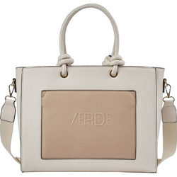 Verde Γυναικεία Τσάντα Χειρός από Δερματίνη Nude 16-0008446