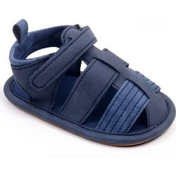 Childrenland Βρεφικά Πέδιλα Αγκαλιάς Navy Μπλε D5111