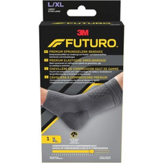 Futuro Premium Compression Ankle Sleeve Αθλητική Επιστραγαλίδα Ελαστική Γκρι 49005