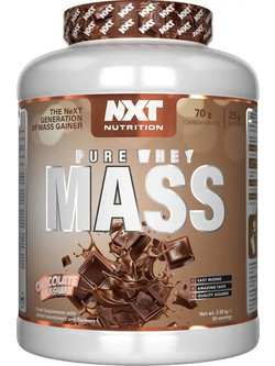 NXT Nutrition Pure Whey Mass Chocolate Milkshake Πρωτεΐνη Ορού Γάλακτος 3.2kg