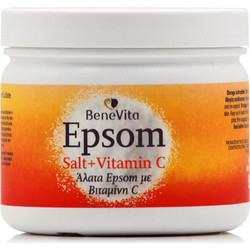 BeneVita Vitamin C Epsom Άλατα Μπάνιου Κρύσταλλοι 500gr