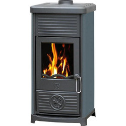 Plamen Maestral Grey Ατσάλινη Ξυλόσομπα 9kW