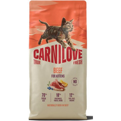 Carnilove True Fresh Kitten Grain Free with Beef 2kg