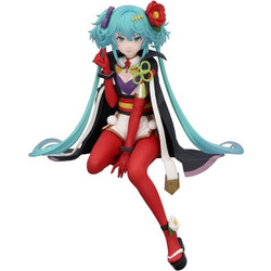 FuRyu Hatsune Miku Noodle Stopper Flower Fairy Camellia 15cm