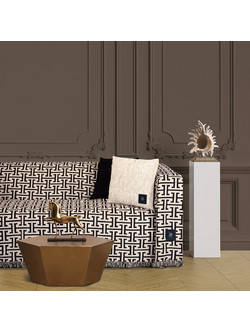 Greenwich Polo Club Ριχτάρι Διθέσιου Καναπέ 180x250 Essential 3931 Black Ecru