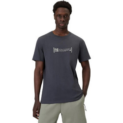 4F Ανδρικό Αθλητικό T-Shirt Ανθρακί 4FWSS26TTSHM2668-22S