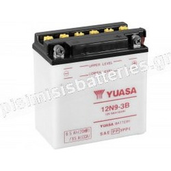 Spark Μπαταρία Μοτοσυκλέτας 12N9-3B 9Ah