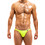 Modus Vivendi Bodybuilding Tanga Ανδρικό Μαγιό Σλιπ Κίτρινο BS1912