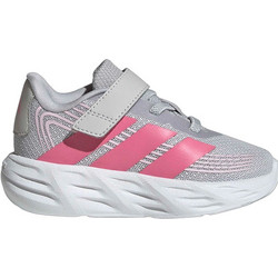 Adidas Galaxy 8 Παιδικά Αθλητικά Παπούτσια για Τρέξιμο Γκρι Ροζ KI1678