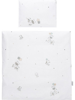 Lorelli Eva Giraffe Σετ Λίκνου White 5τμχ
