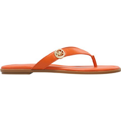 Michael Kors Δερμάτινα Γυναικεία Σανδάλια Καφέ 40S6ERFS1L-835