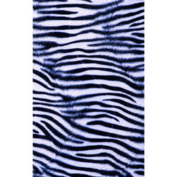 Folia Ζέβρα Χαρτί Βελουτέ Λευκό Animal Print 50x70cm 5τμχ 55513