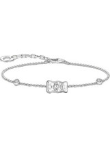 Thomas Sabo Γυναικείο Βραχιόλι Αλυσίδα από Ασήμι 925 A2203-051-21