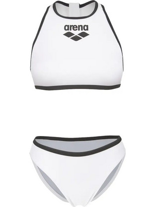 Arena Y-Line Αθλητικό Bikini Set Μπουστάκι Λευκό 010787-150