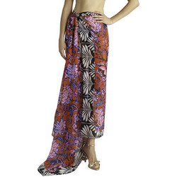 BLU4U Birds of Paradise Παρεό Μακρύ Πολύχρωμο 26383591-07