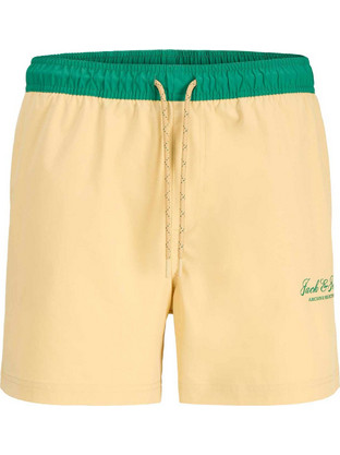Jack & Jones Ανδρικό Μαγιό Σορτς Κίτρινο 12296324