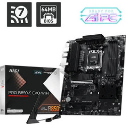 MSI Pro B850-S Evo WiFi Motherboard ATX με AMD AM5 Socket