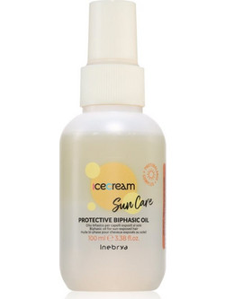 Inebrya Sun Care Protective Biphasic Ξηρό Λάδι Μαλλιών για Επανόρθωση 100ml