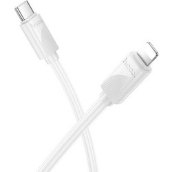 Hoco X114 Braided USB-C to Lightning Cable 27W 1m White