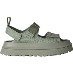 UGG GoldenGlow Δερμάτινα Αθλητικά Γυναικεία Σανδάλια Πράσινο Mint 1175311-ART