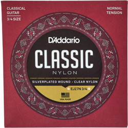D'Addario EJ27N Σετ 6 Χορδές Κλασικής Κιθάρας 29-44" Medium Tension 3/4
